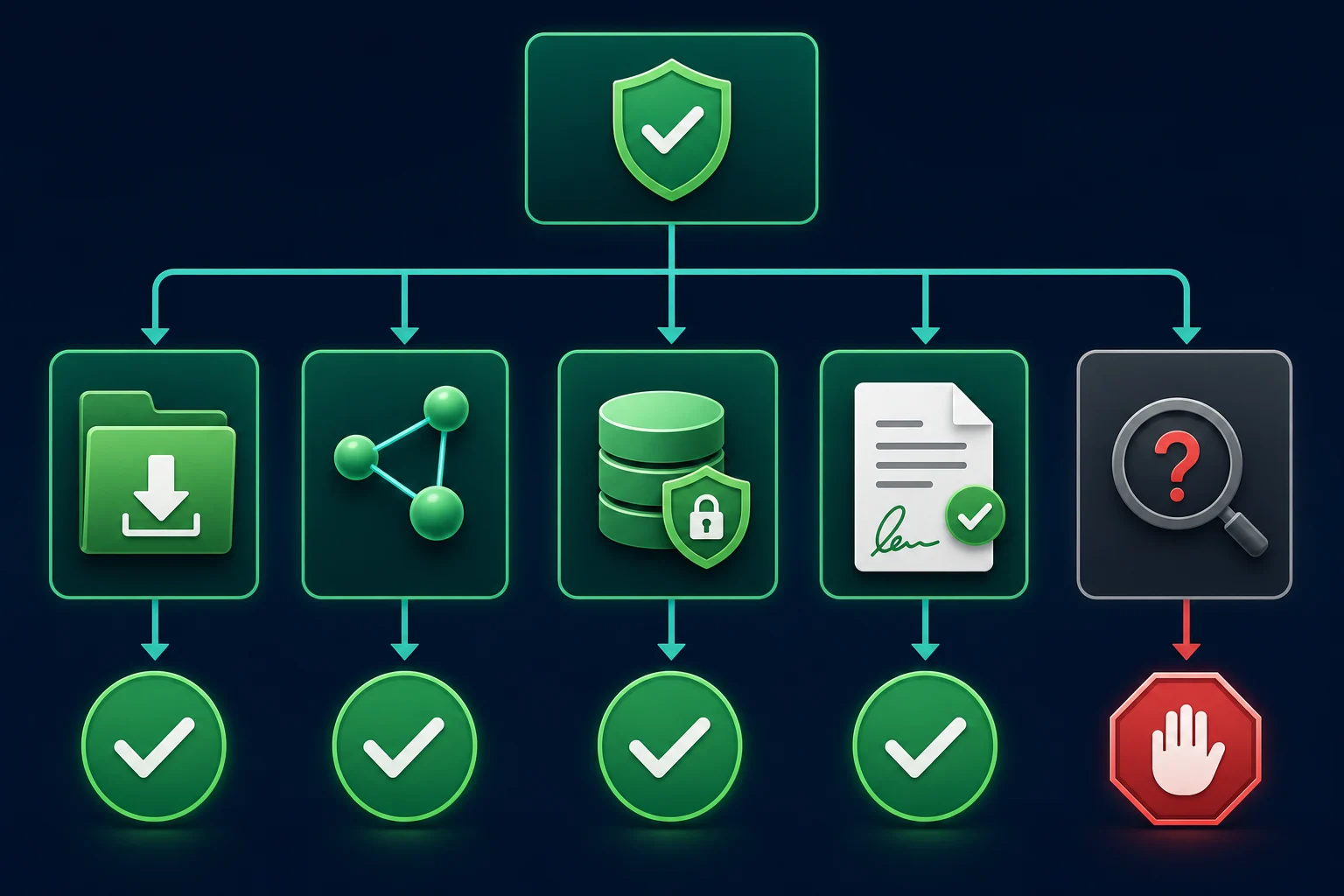 Decision flow for choosing an authorized source for Indeed job data